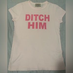 Juicy couture “Ditch Him “in mint condition size M ,no flaws !